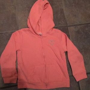 Girl toddler zip up hoodie